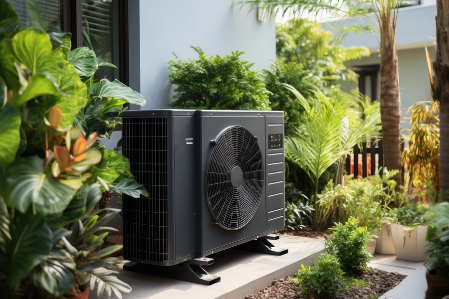 black heat pump